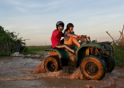 Explorer Tour Quad Riding at Cambodia Country Side